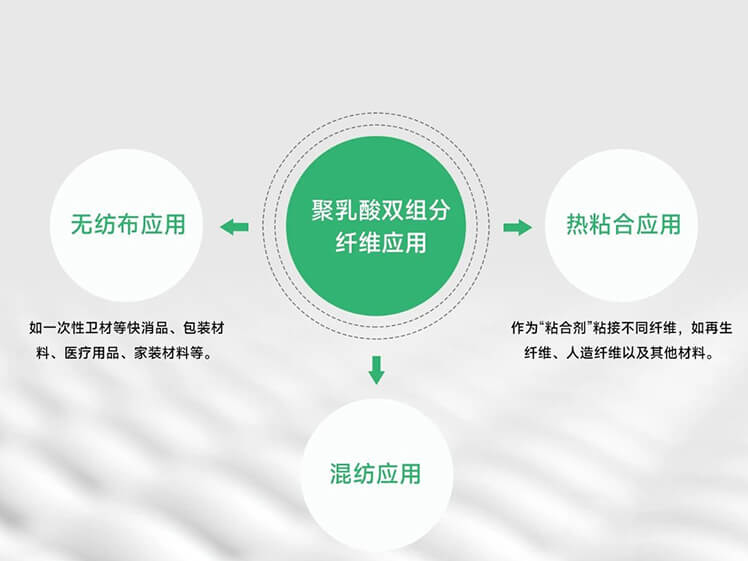 熱粘合應(yīng)用中的“新生力量”：聚乳酸雙組分纖維的獨特優(yōu)勢
